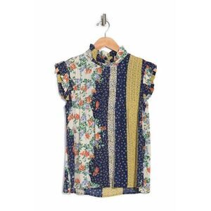 EVERLEIGH Print Mix Pleated Swing Tank Size XL